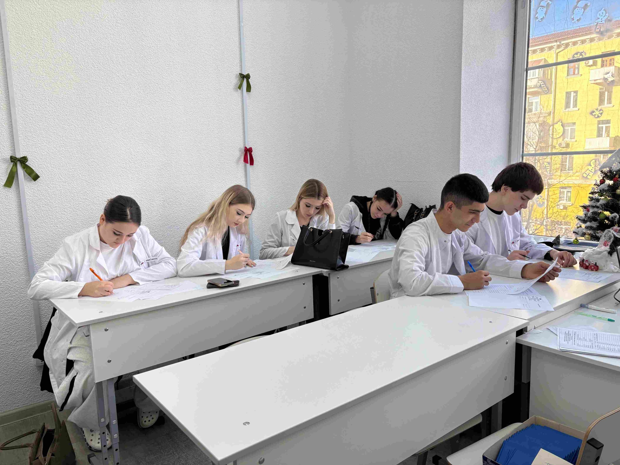 Тест в медколледж